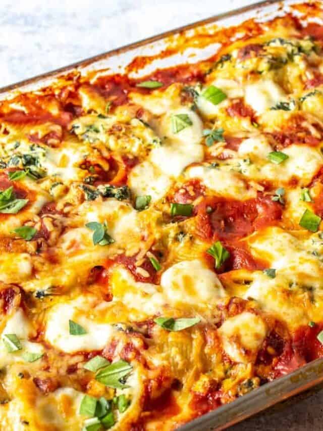 Baked Pasta Shells