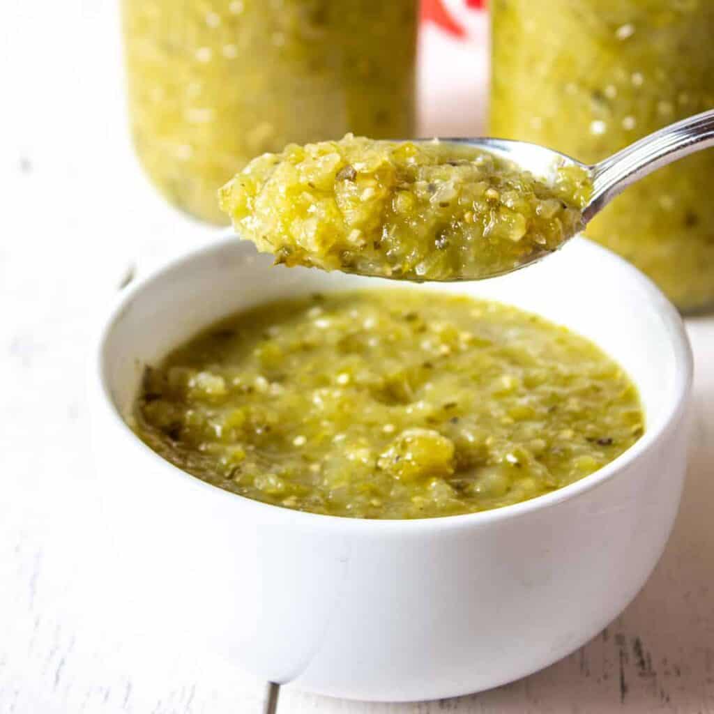 Green Chili Sauce Beyond The Chicken Coop