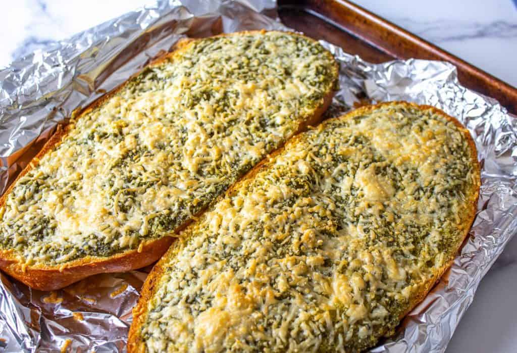 Pesto Garlic Bread Beyond The Chicken Coop