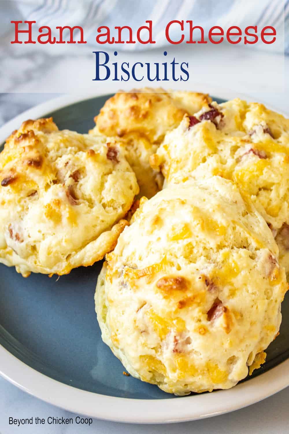 Ham and Cheese Biscuits Beyond The Chicken Coop