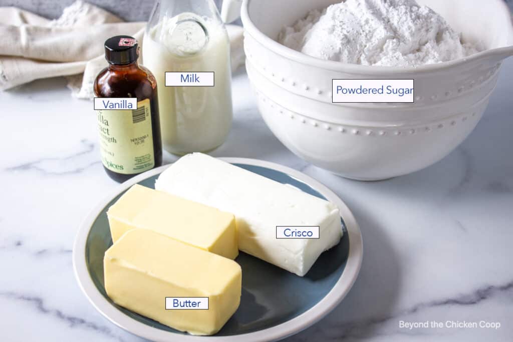 Buttercream Frosting Beyond The Chicken Coop