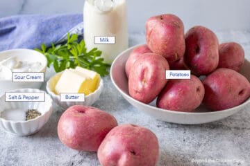 Mashed Red Potatoes Recipe - Beyond The Chicken Coop