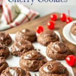 Chocolate cookies topped with a chocolate frosting.