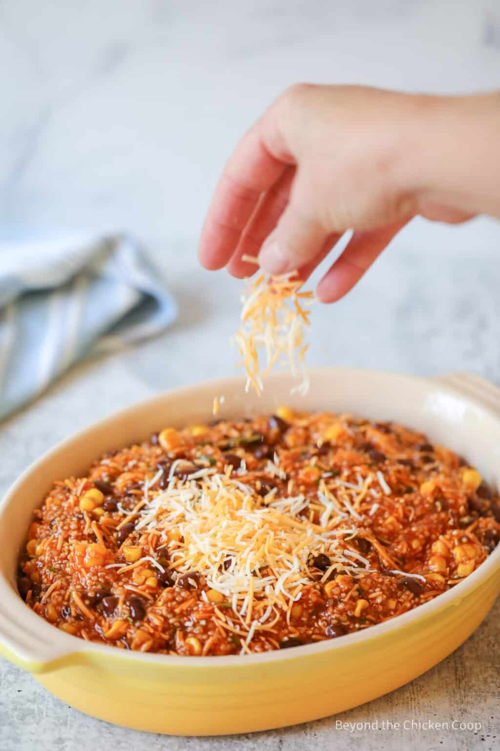 Quinoa Enchilada Bake Beyond The Chicken Coop