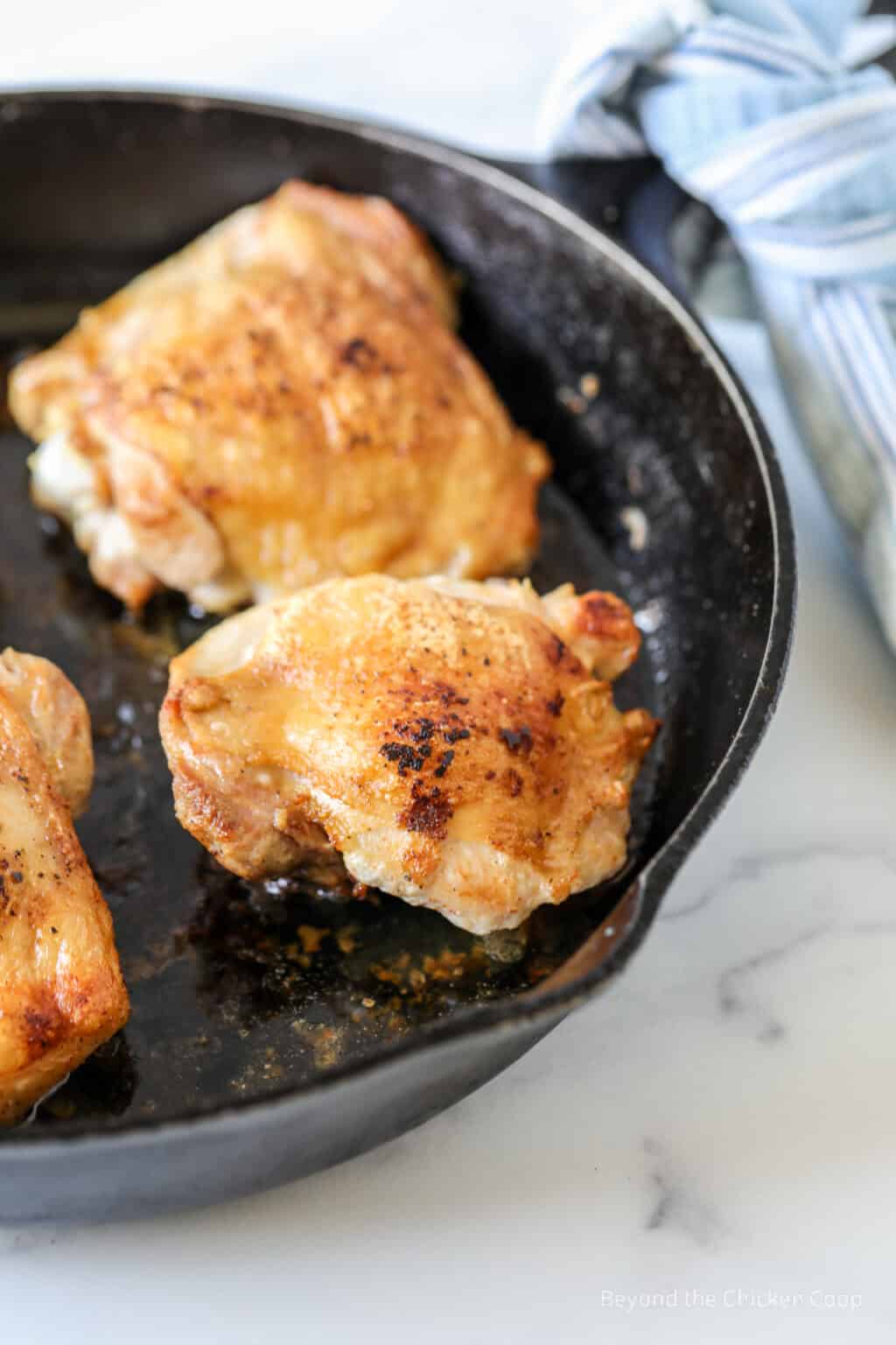 Cast Iron Chicken Thighs Beyond The Chicken Coop