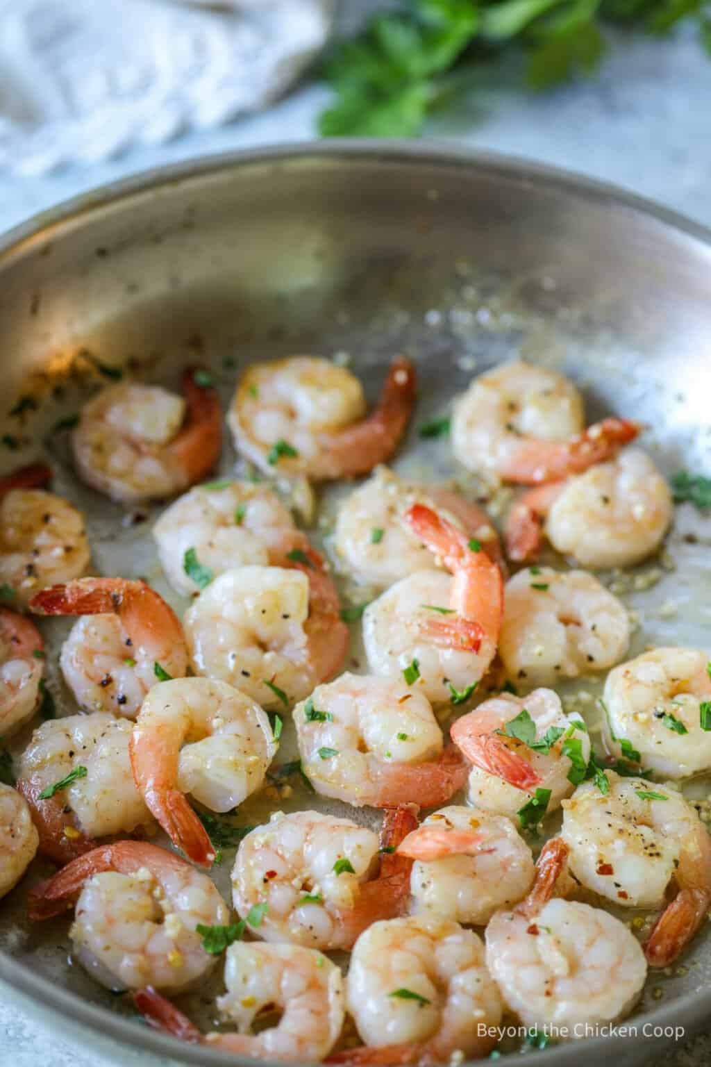 Pan Fried Shrimp - Beyond The Chicken Coop