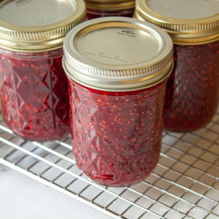 Raspberry Jam without Pectin Beyond The Chicken Coop