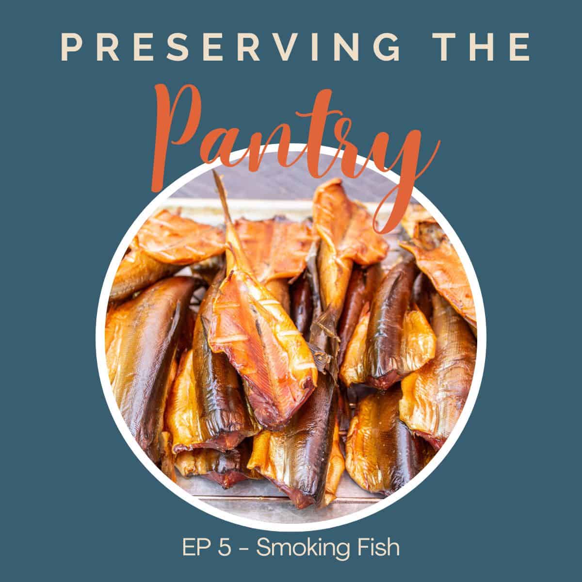 Podcast cover art for Preserving the Pantry. 
