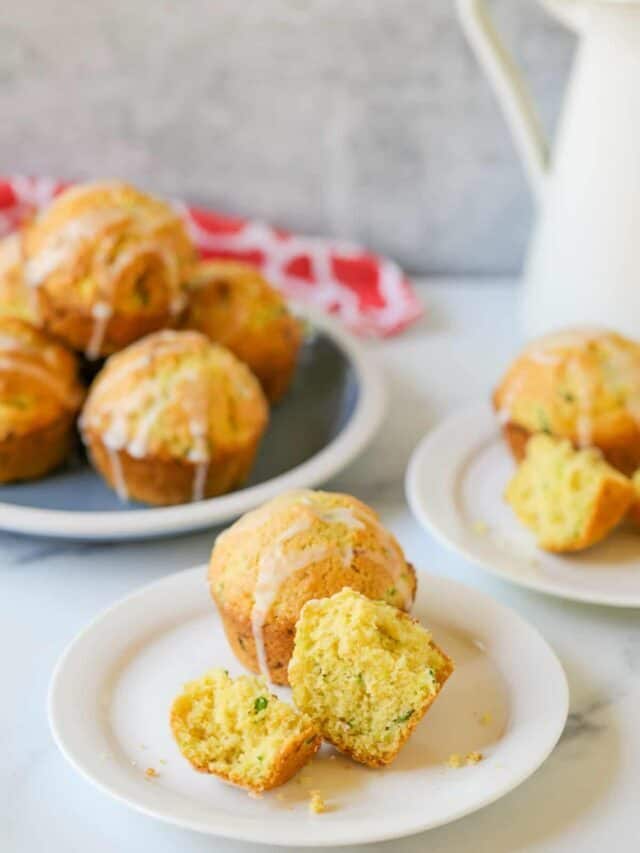Zucchini Lemon Muffins