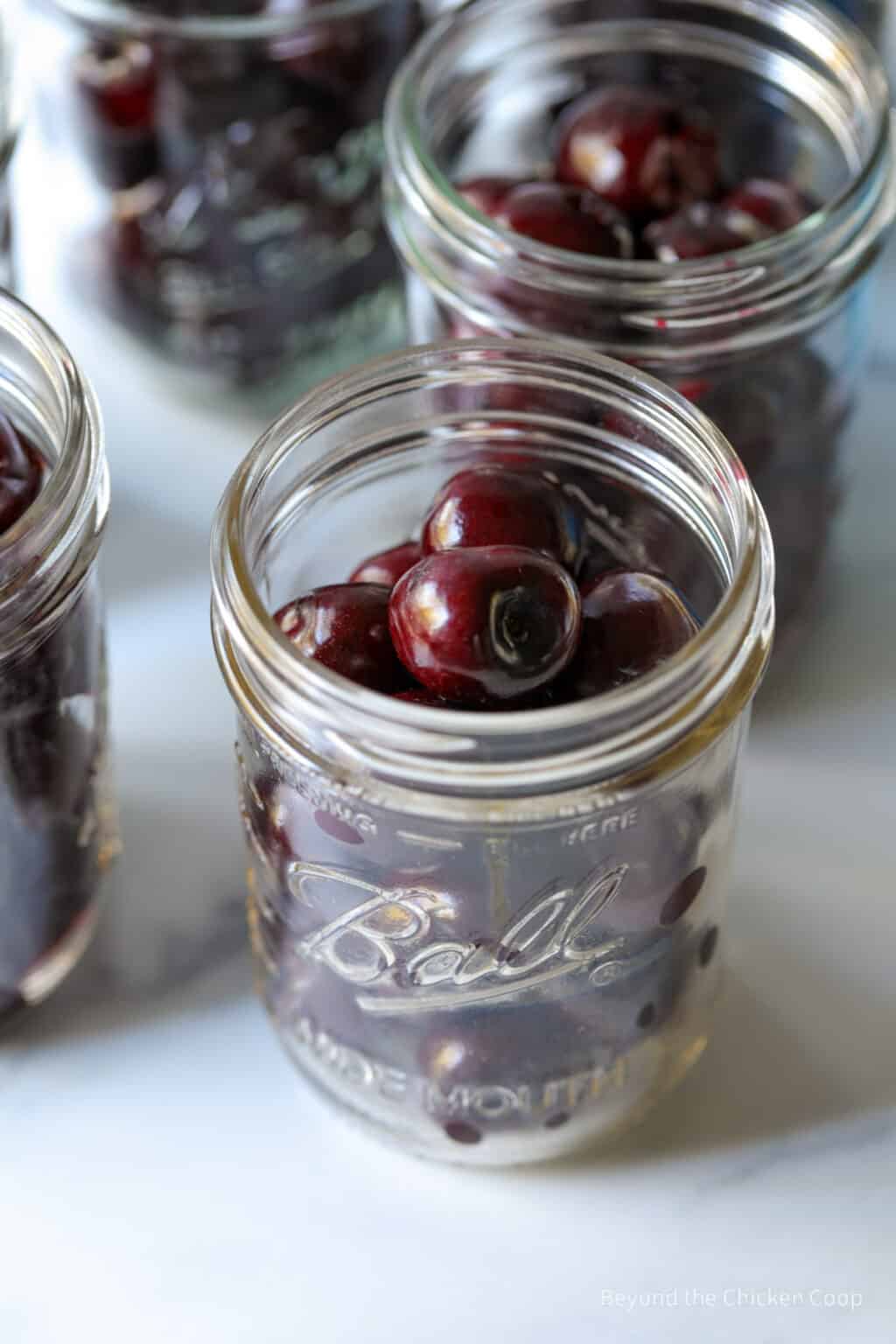 Canning Cherries Beyond The Chicken Coop
