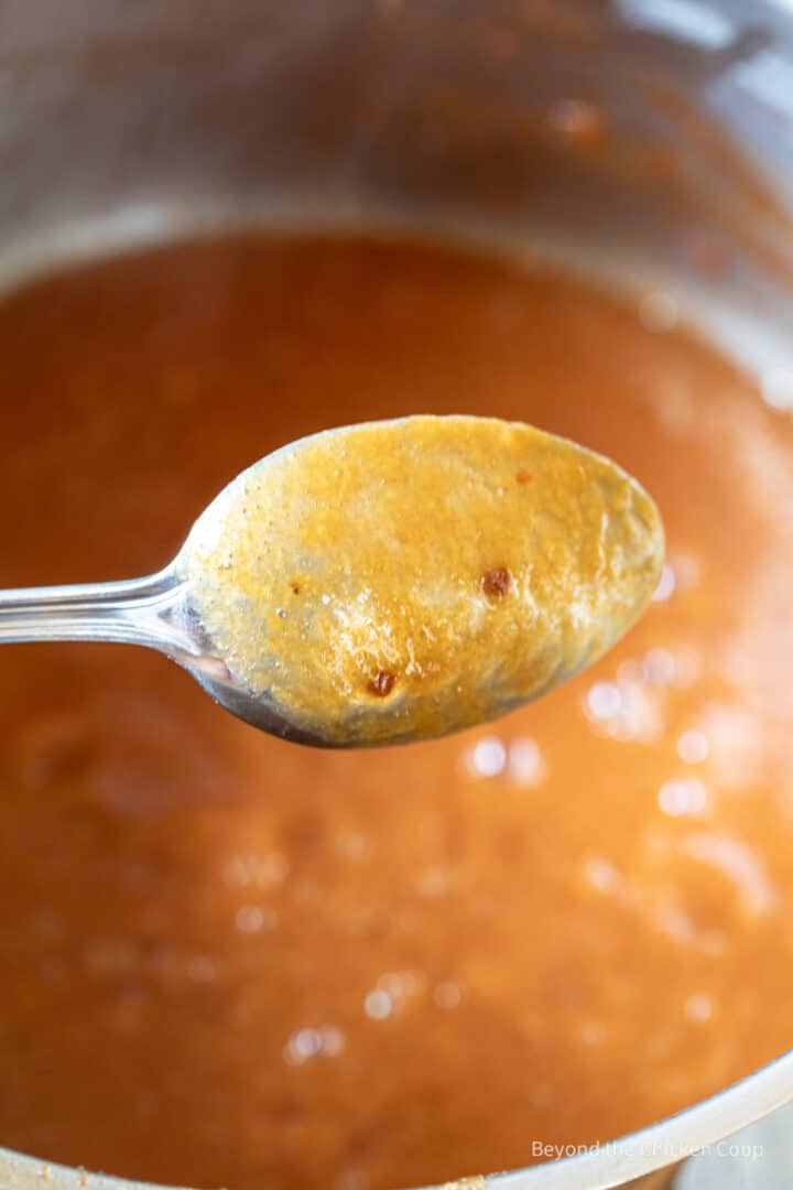 Peach BBQ Sauce Beyond The Chicken Coop