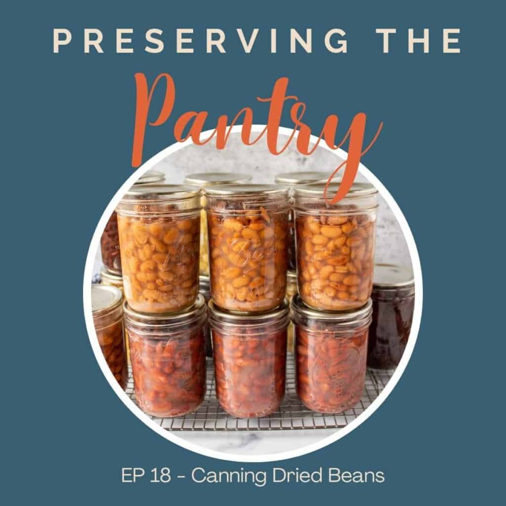 Episode 18 How to Can Dried Beans Beyond The Chicken Coop