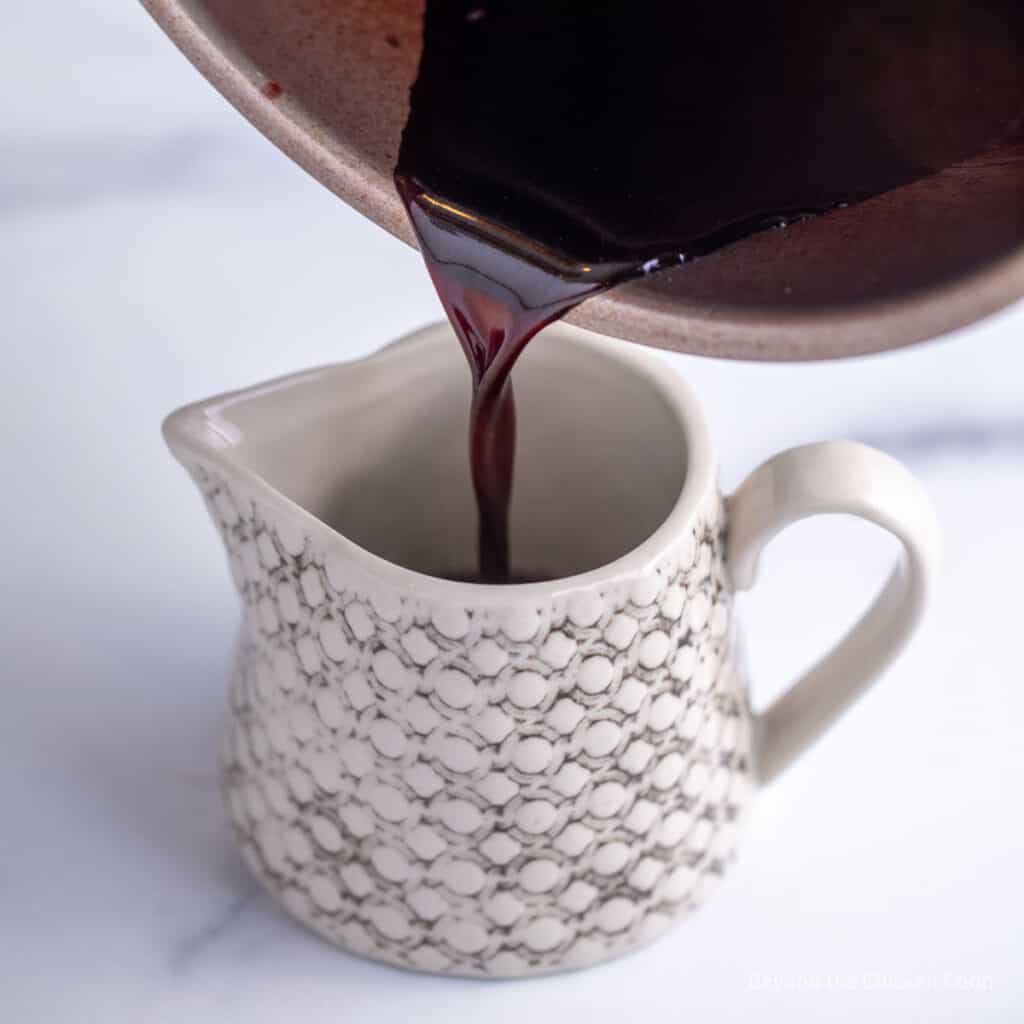 Port Wine Sauce - Beyond The Chicken Coop