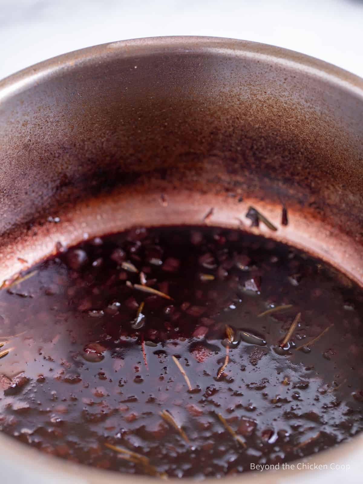 Shallot Port Wine Sauce recipe