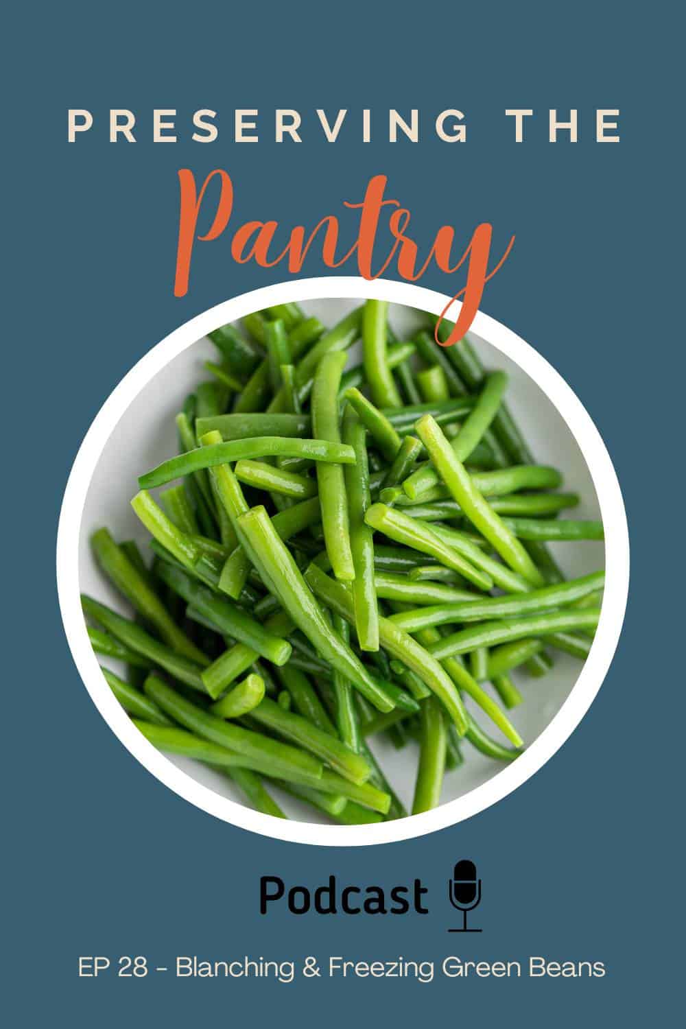 Episode 28 Blanching and Freezing Green Beans Beyond The Chicken Coop
