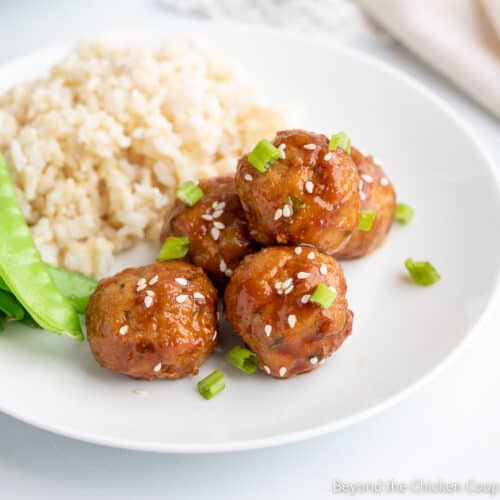 Asian Turkey Meatballs Beyond The Chicken Coop