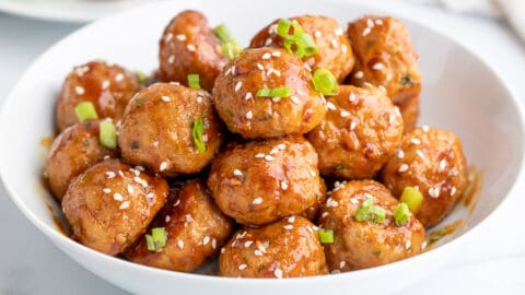 Asian Turkey Meatballs - Beyond The Chicken Coop