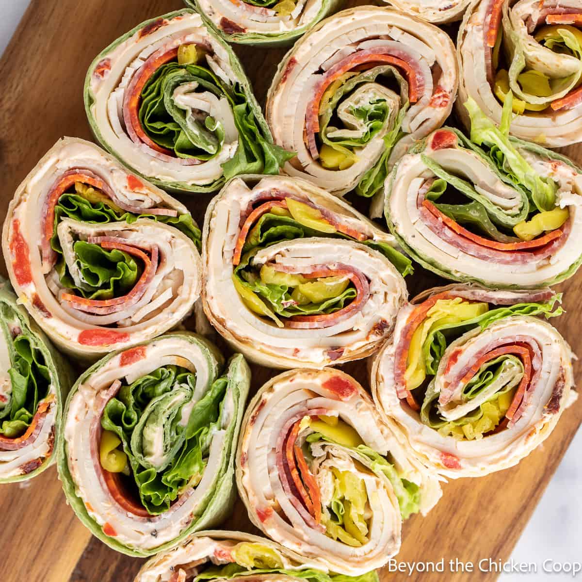 Saucy Italian Chicken Wraps Recipe