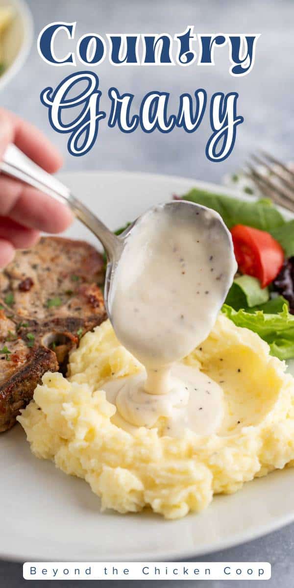 Homemade White Gravy Beyond The Chicken Coop