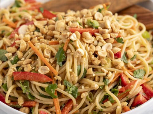 Asian Noodle Salad - Beyond The Chicken Coop