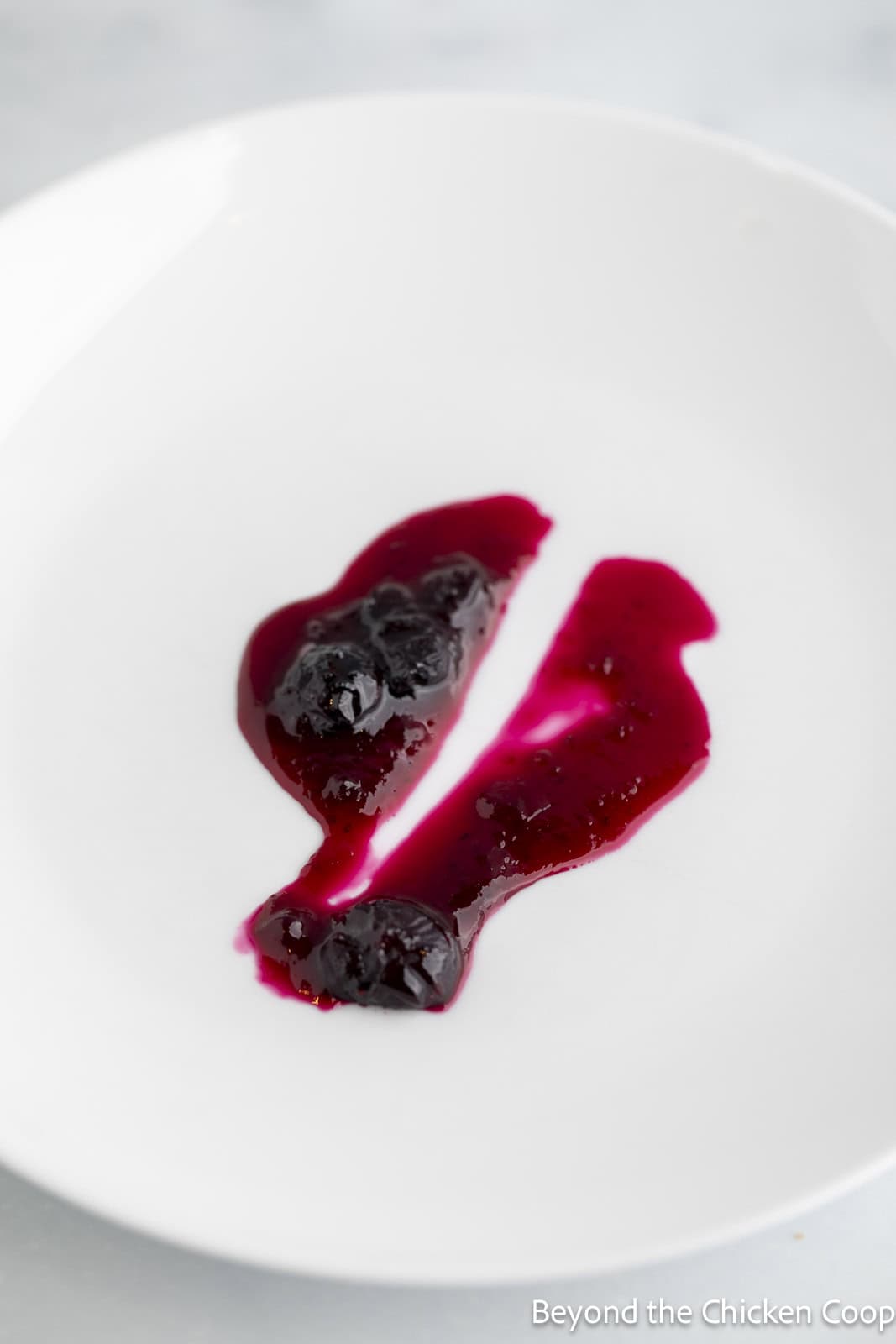 Using the plate test to determine if the jam has set.
