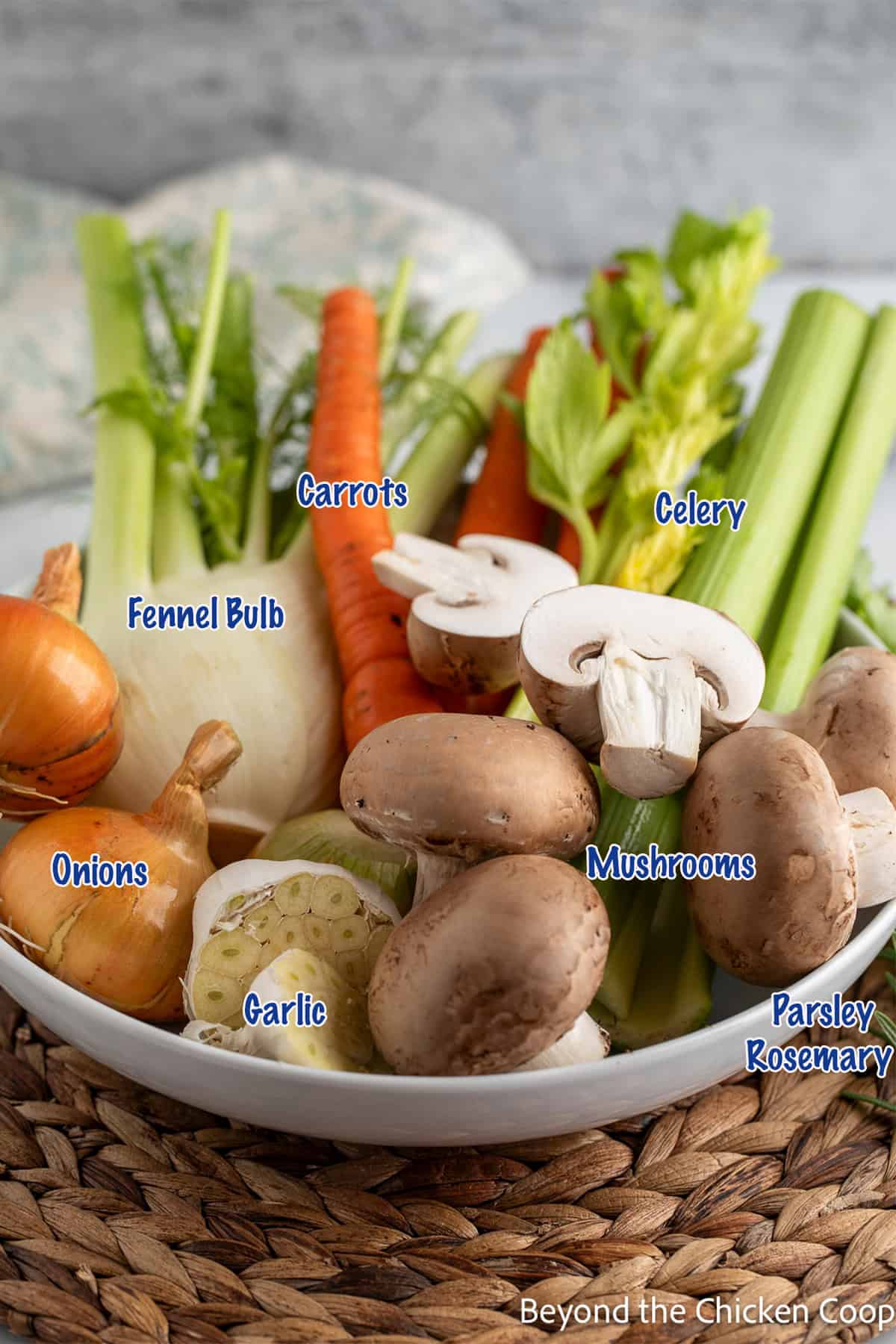 A large bowl filled with fresh veggies.
