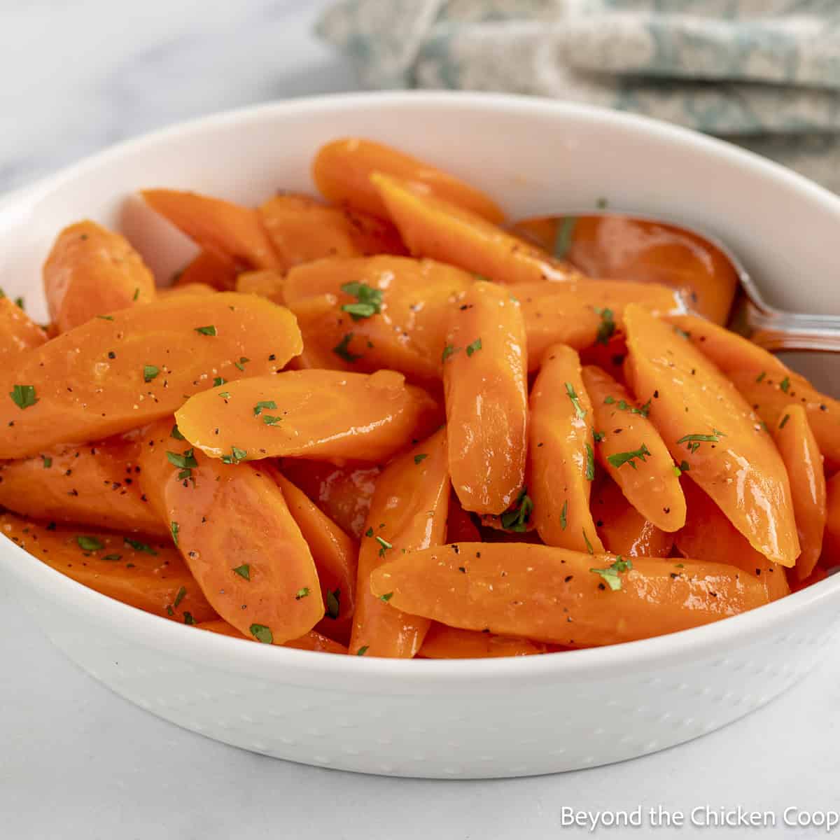 Maple Glazed Carrots - Beyond The Chicken Coop
