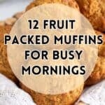 Muffins in a basket.